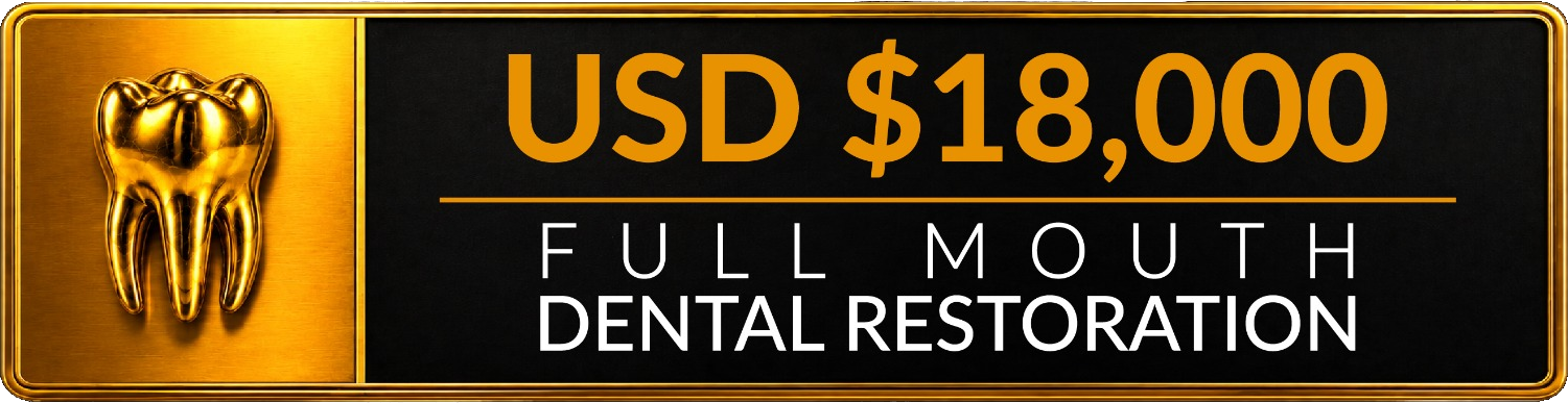 18k Full Mouth Plaque